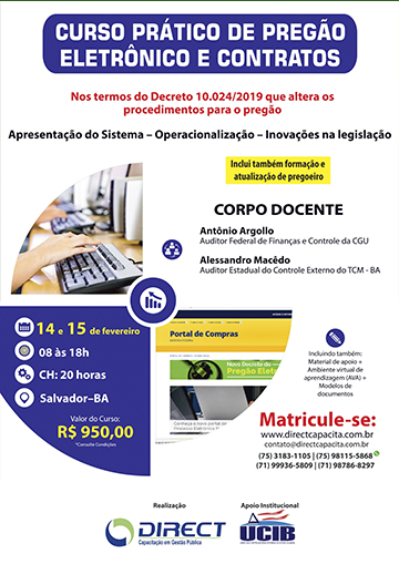 Curso de Finanças, Tributos Municipais e Dívida Ativa
