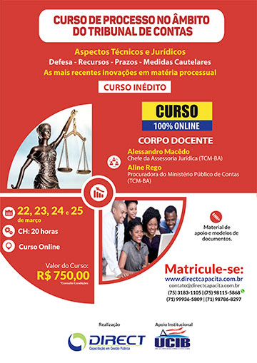 Curso de Processo no Âmbito do Tribunal de Contas
