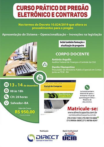 Curso Prático de Pregão Eletrônico e Contratos
