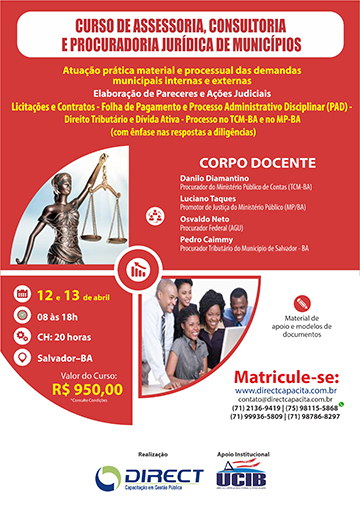 Curso de Prestação de Contas Eletrônica ao Tribunal de Contas

